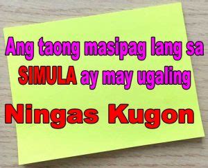 What is Ningas Kugon: Meaning, Explanation, and Examples.
